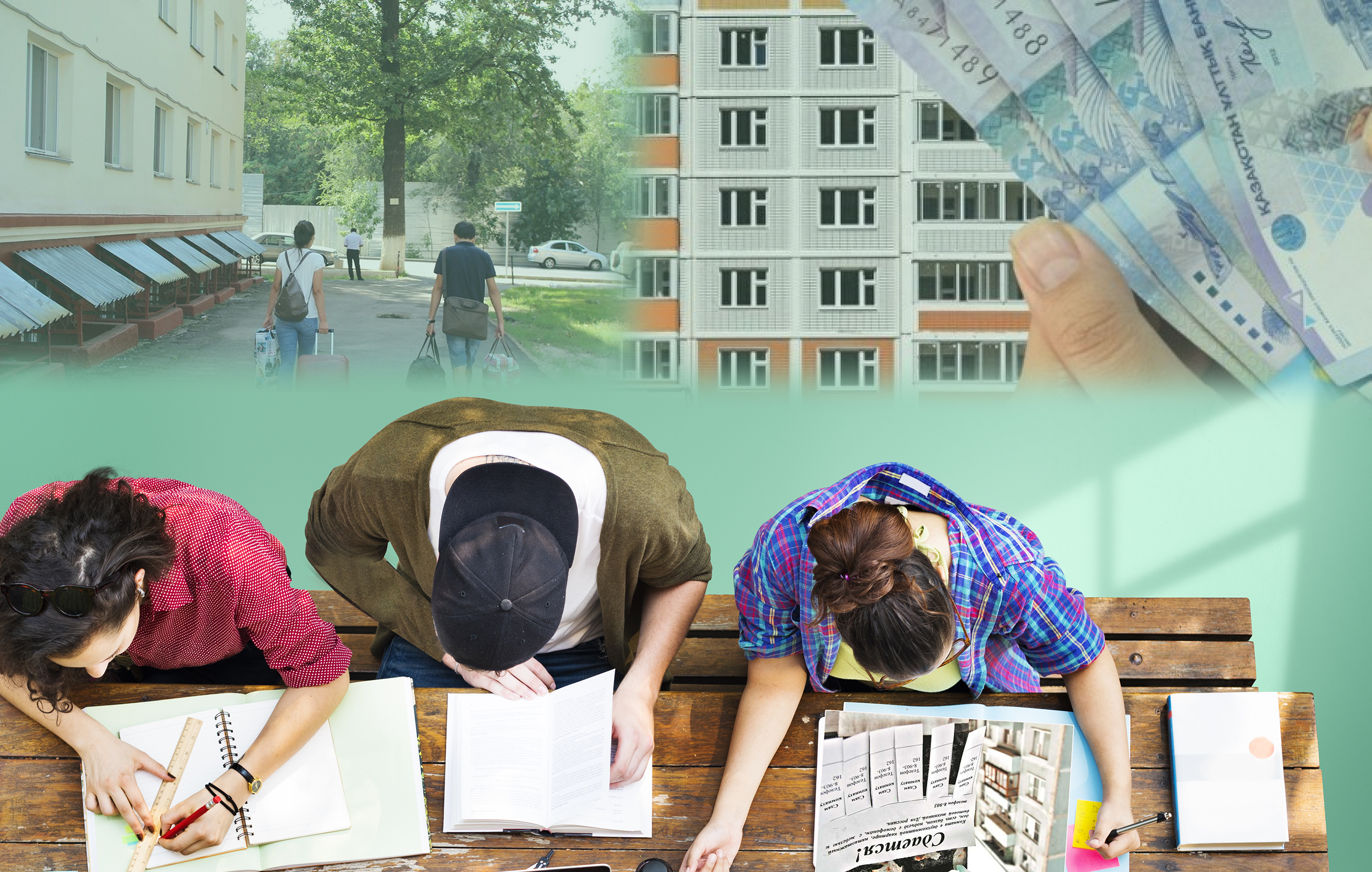 جاتاقحانا زارۋلىگى: ستۋدەنتتەر ءبىلىم ەمەس, تۇراتىن جەر ىزدەپ ءجۇر