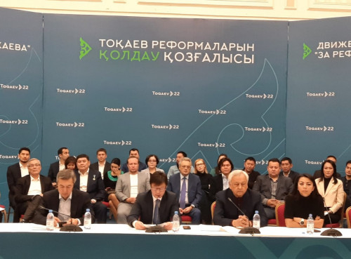 توقاەۆتى قولدايتىن جالپىرەسپۋبليكالىق قوعامدىق قوزعالىس قۇرىلدى