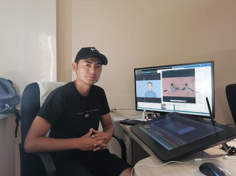 امەن قايداروۆ تۋرالى انيماتسيالىق فيلم ءتۇسىرىلىپ جاتىر