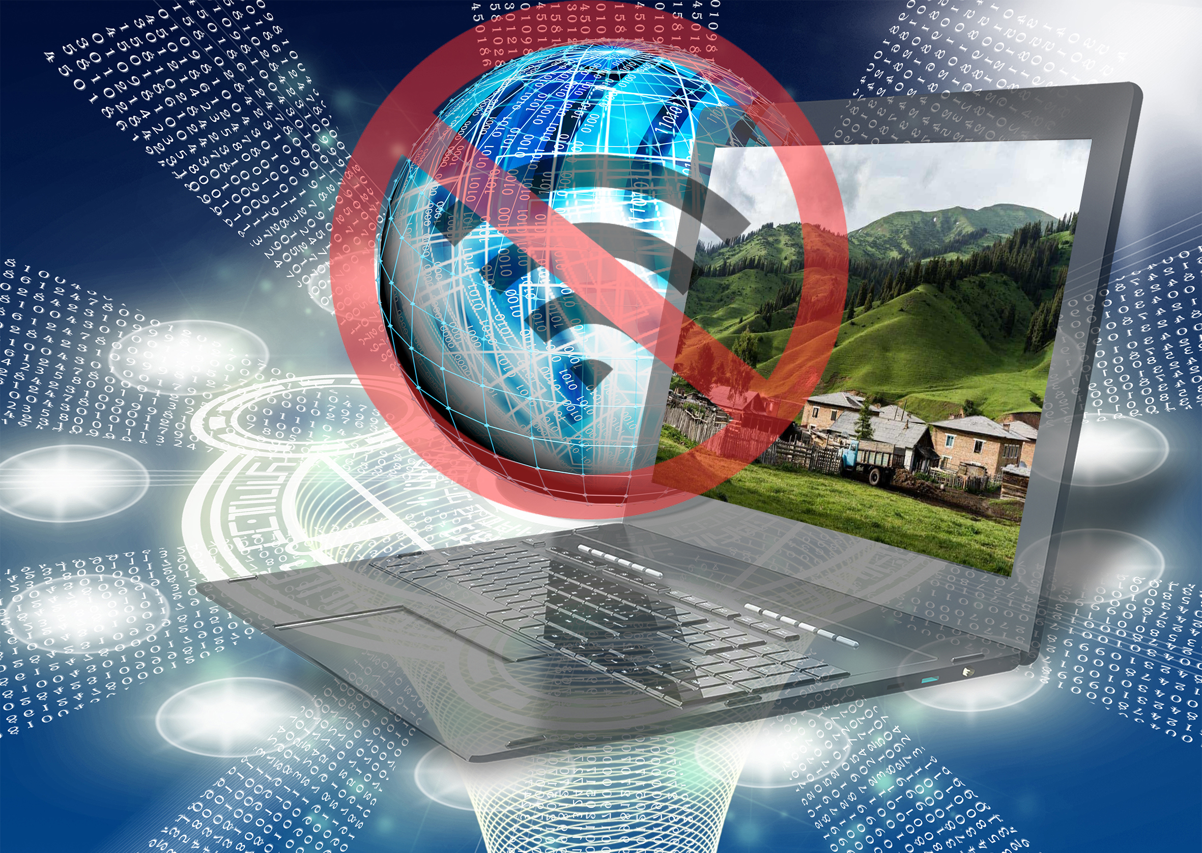 100 اۋىلدا ءموبيلدى ينتەرنەت جوق