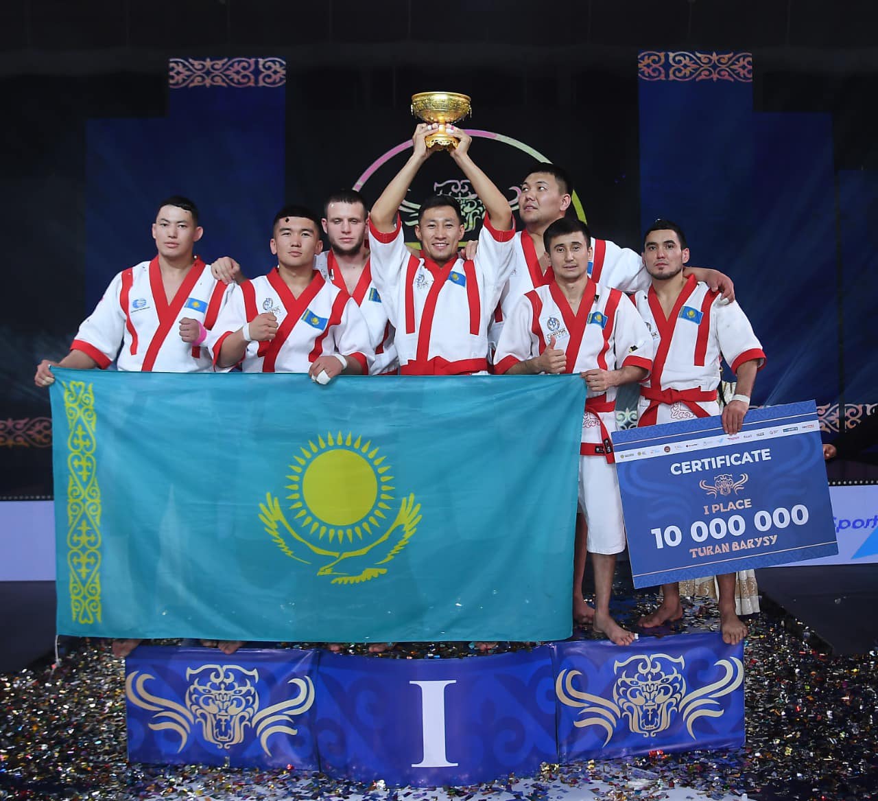 قازاق بالۋاندارى – «Turan barysy» جەڭىمپازى