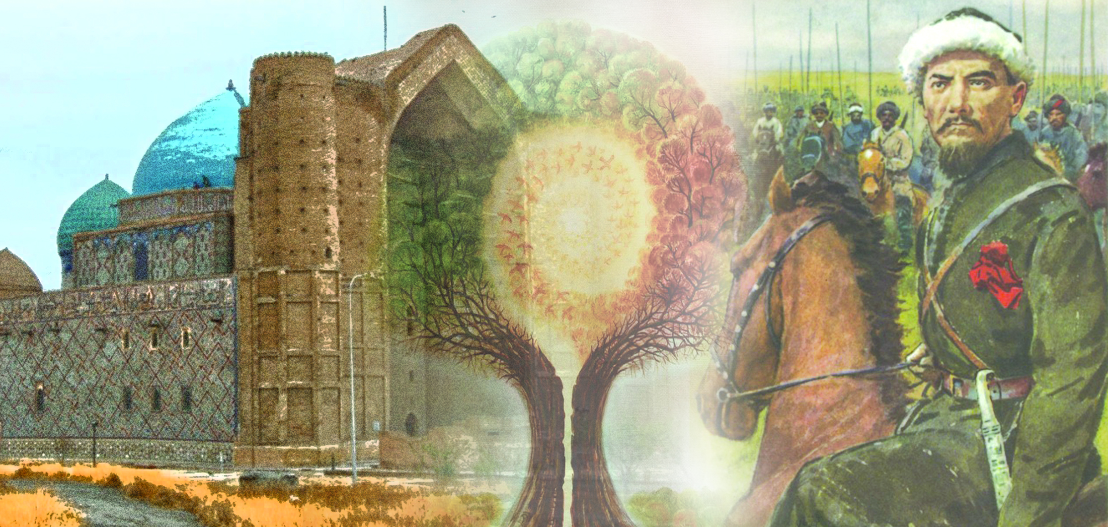 امانگەلدىنىڭ تۇركىستانداعى تۋىستارى