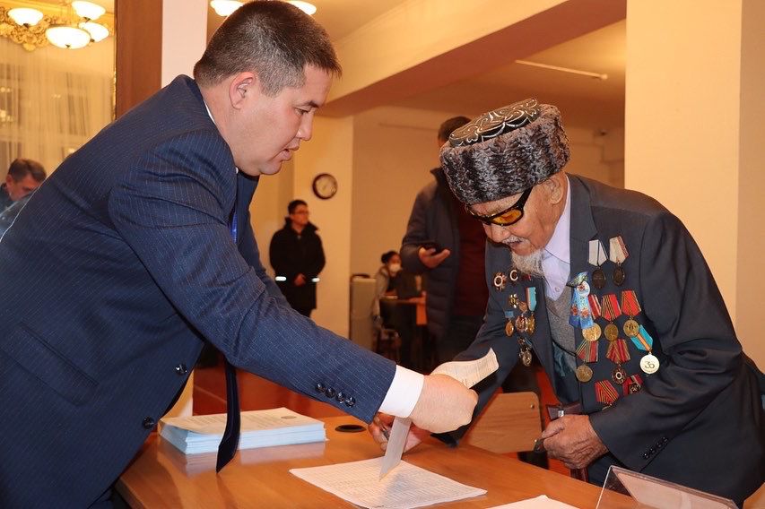 قىزىلوردا وبلىسىندا سوعىس ارداگەرى داۋىس بەردى