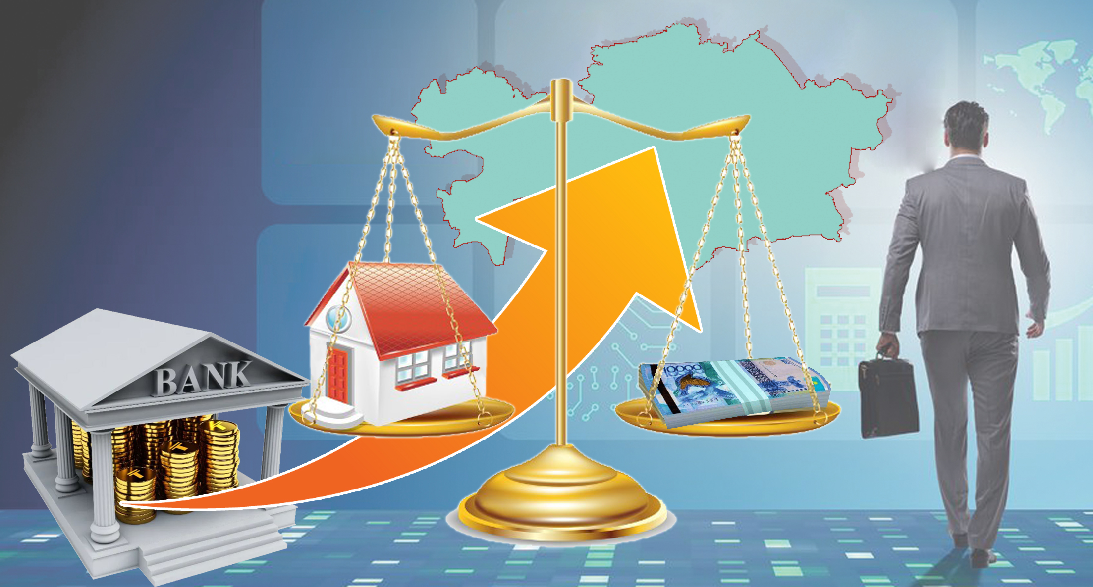 يپوتەكا مەن ينفلياتسيا تەكەتىرەسى