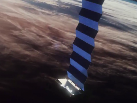 SpaceX جاڭا Starlink سپۋتنيكتەرىن وربيتاعا ۇشىرادى