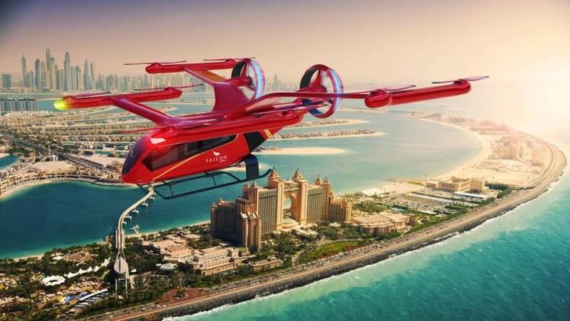 دۋبايدا ۇشاتىن كولىكتەر پايدا بولادى