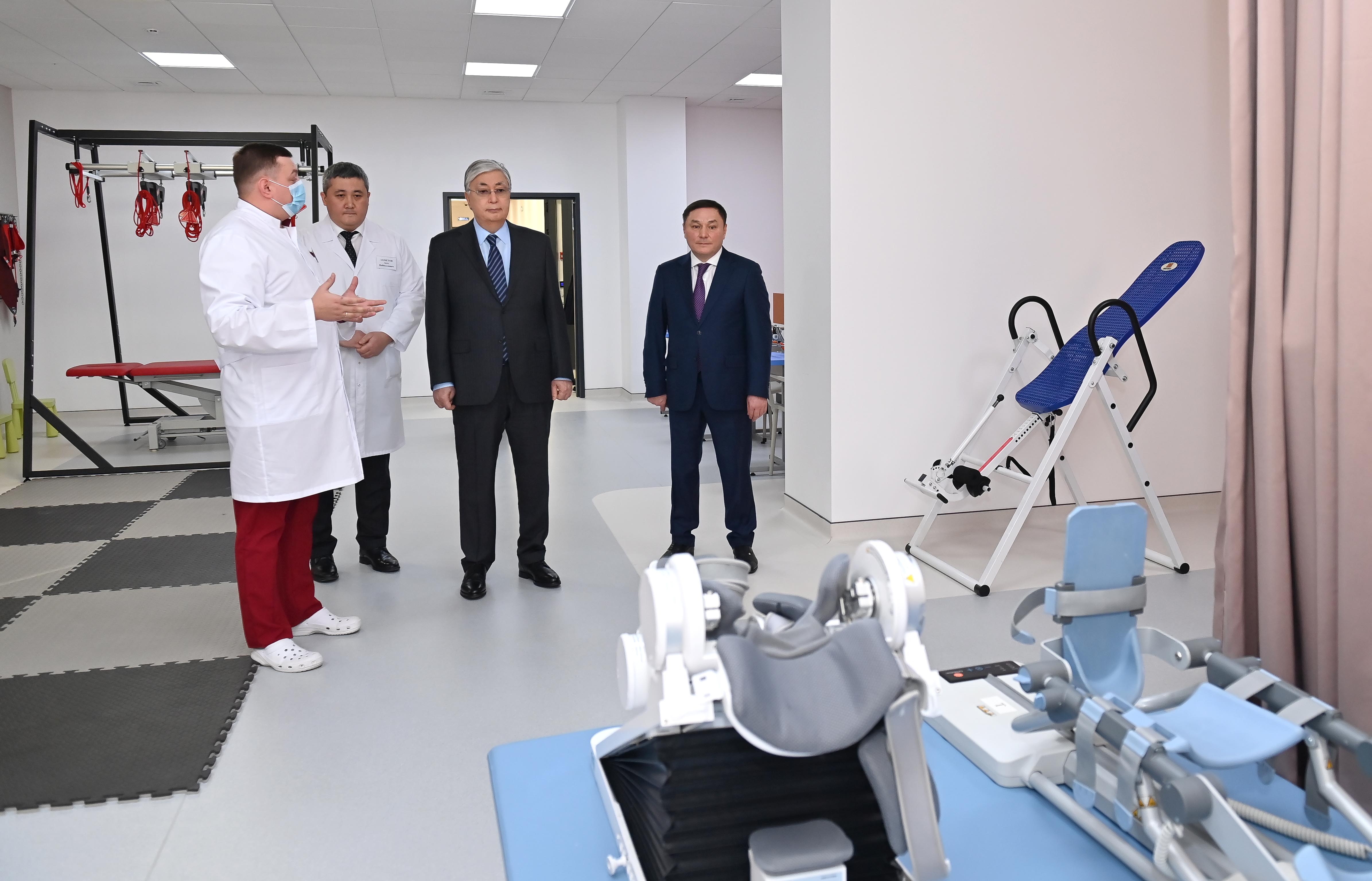 پرەزيدەنت «Viamedis Kokshetau» ورتالىعىنىڭ جۇمىسىمەن تانىستى