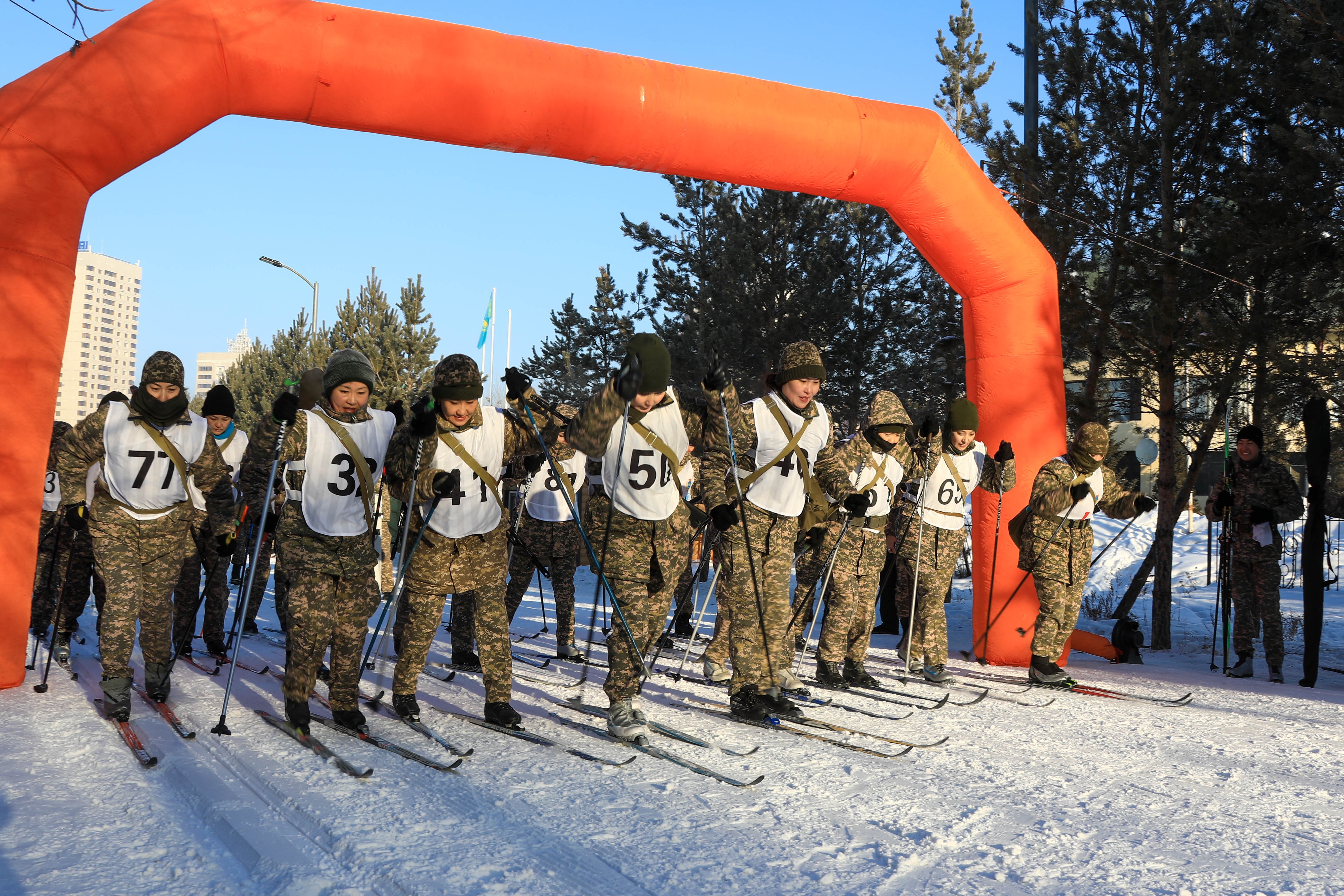 قورعانىس مينيسترلىگى شاڭعى جارىسىنان چەمپيونات وتكىزدى