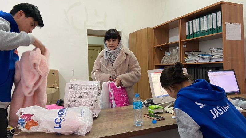 تىلەكتەس جۇرتتىڭ جاردەمى