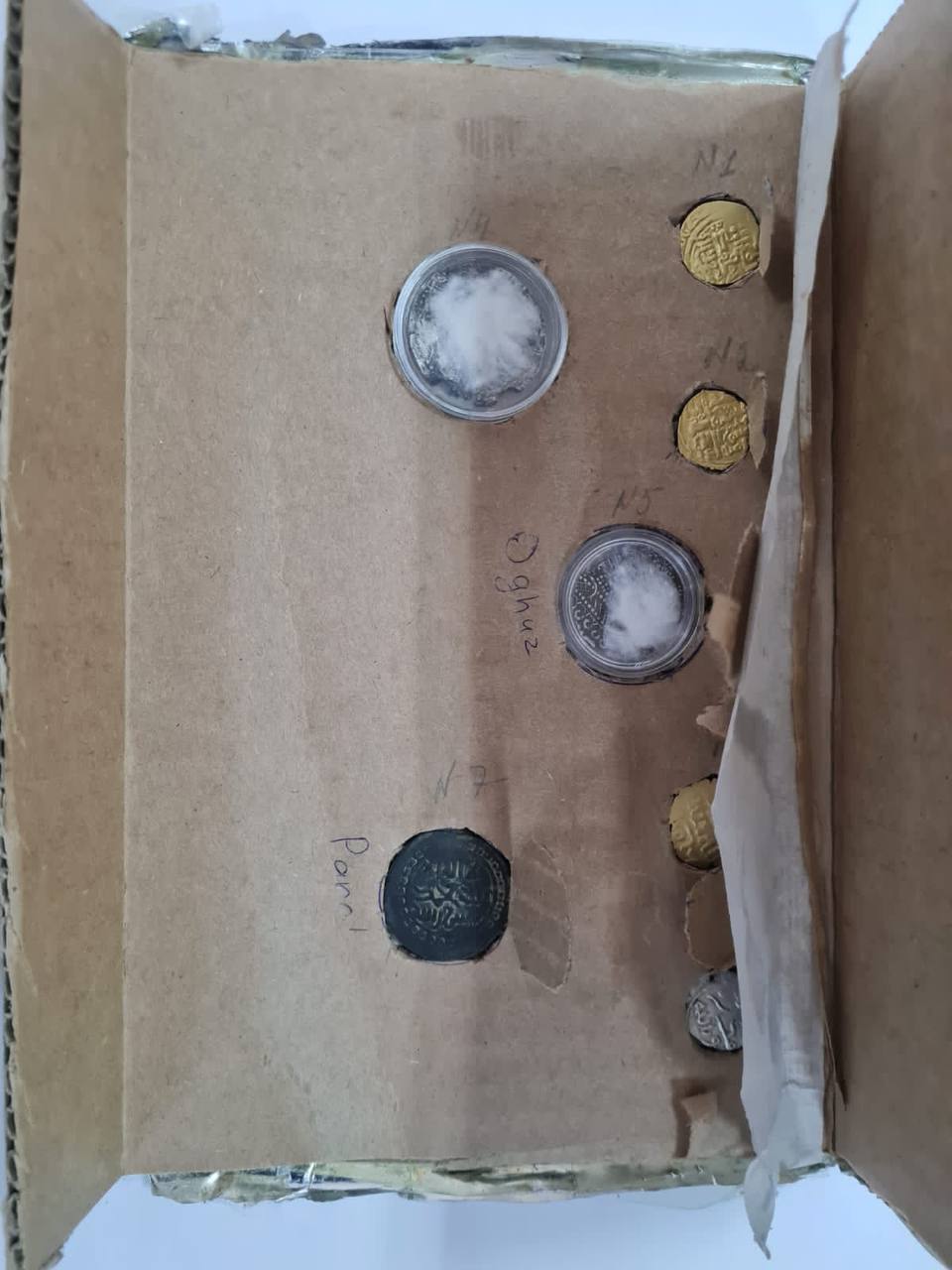 كونە مونەتالاردى زاڭسىز اكەتپەك بولعاندار ۇستالدى