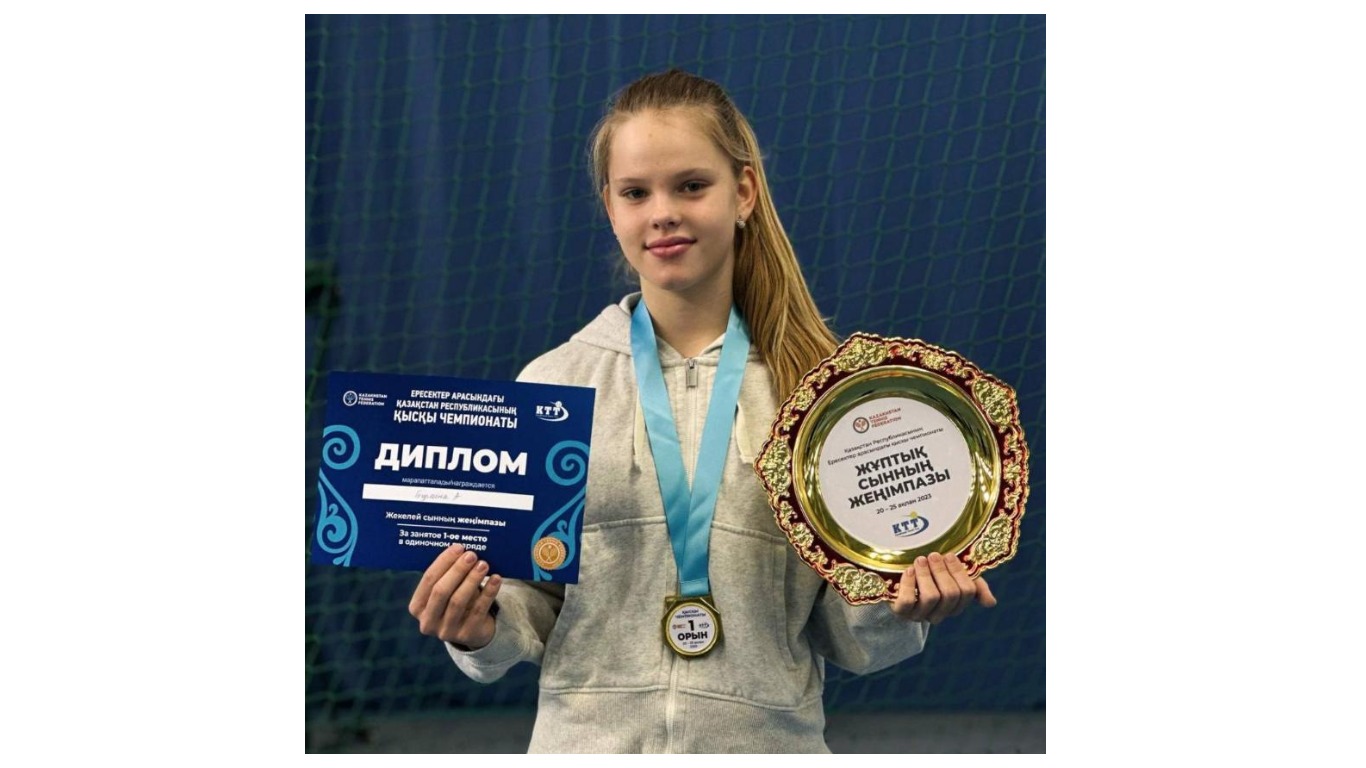 14 جاستاعى تەننيسشى ەرەسەكتەر اراسىندا ەل چەمپيونى اتاندى