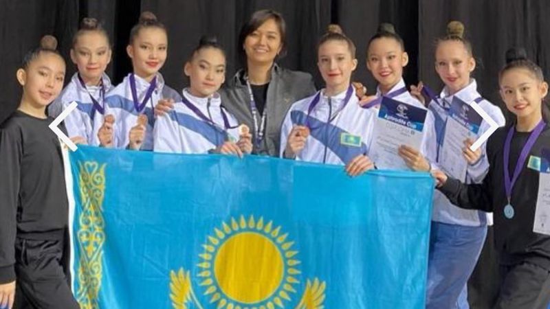 قازاقستان گيمناسشىلارى «افروديتا كۋبوگىندا» التى مەدال يەلەندى
