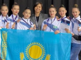 قازاقستان گيمناسشىلارى «افروديتا كۋبوگىندا» التى مەدال يەلەندى