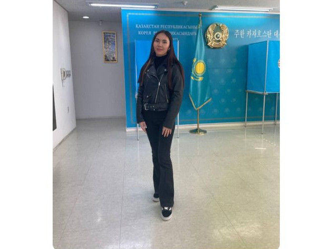 قىزىلوردالىق قىز كورەيادا داۋىس بەردى