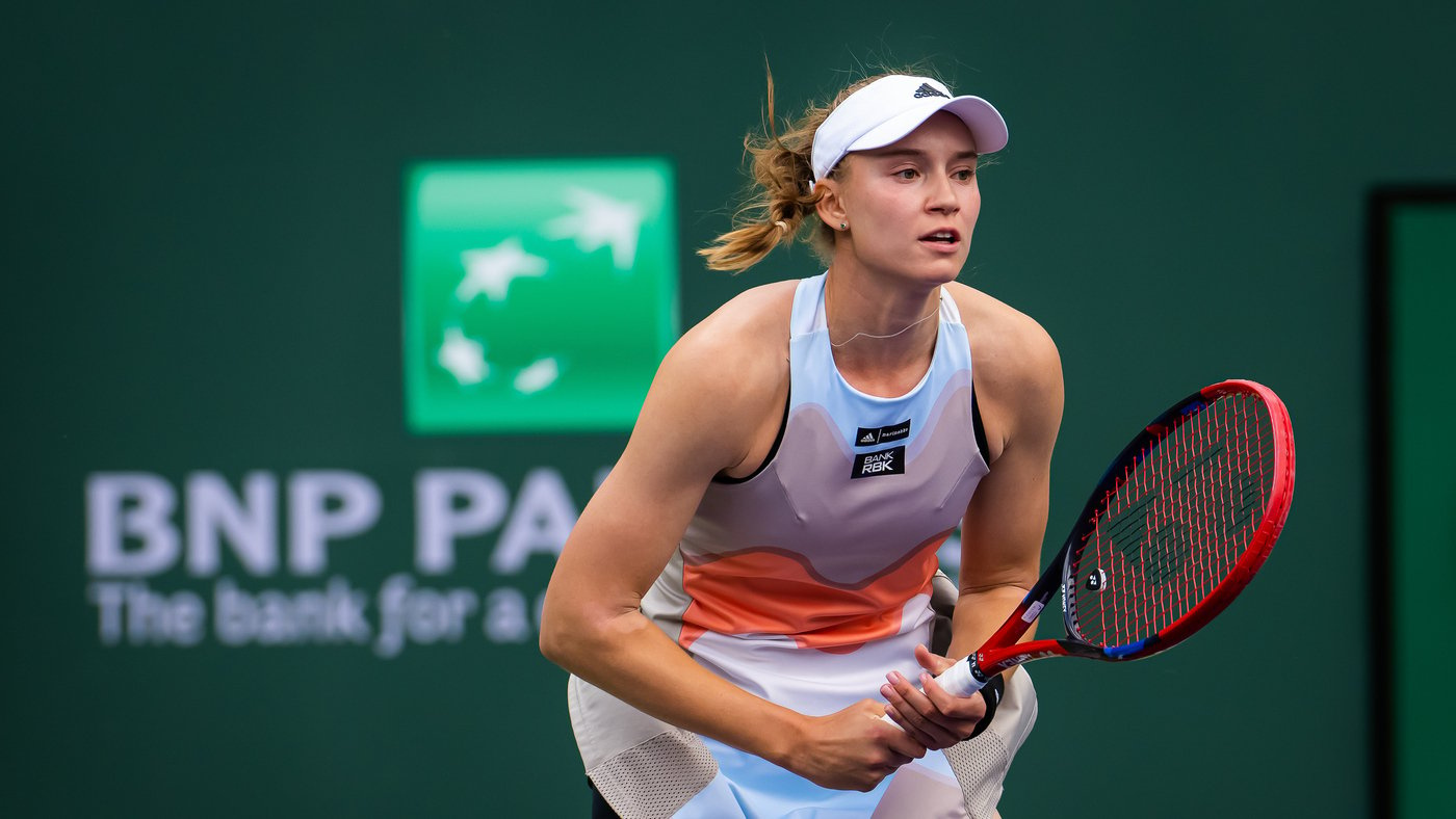 رىباكينا قاتارىنان 11-رەت جەڭىسكە جەتىپ, شيرەك فينالعا ءوتتى