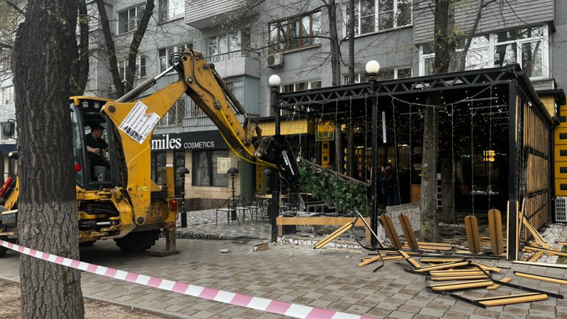 الماتىدا تاعى ءبىر ءدامحانانىڭ تەرراساسى ءسۇرىلدى