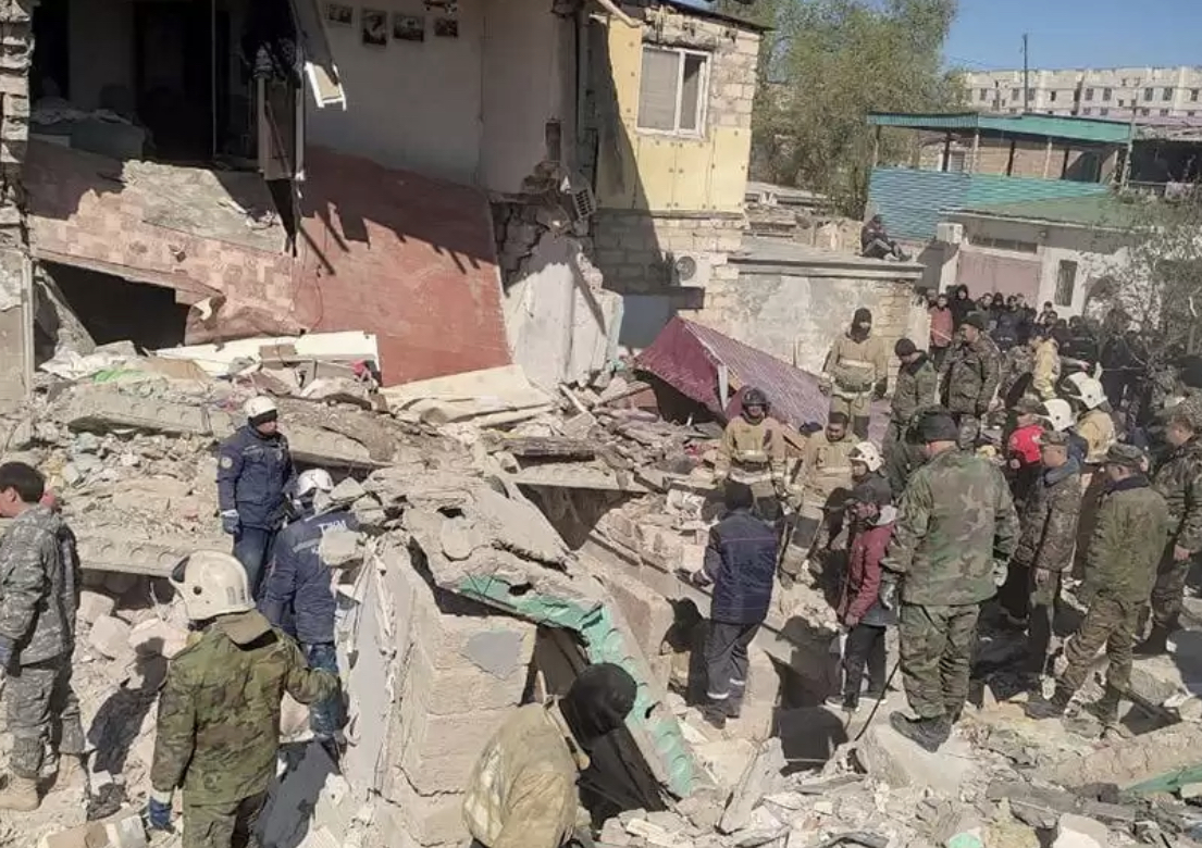 جاڭاوزەندەگى ۇيىندىلەردەن ايەل ادامنىڭ دەنەسى شىعارىلدى