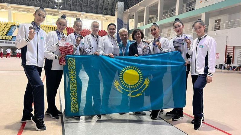 تاشكەنتتە قازاقستاندىق گيمناستشىلار ەكى مەدال جەڭىپ الدى