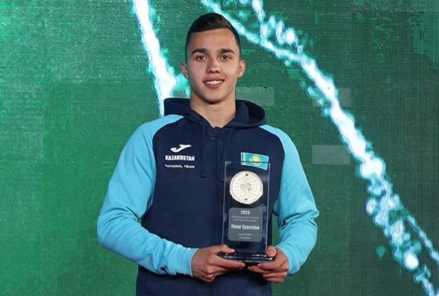 ميلاد كاريمي الەم كۋبوگى كەزەڭدەرىنىڭ ۇزدىك گيمناستى اتاندى