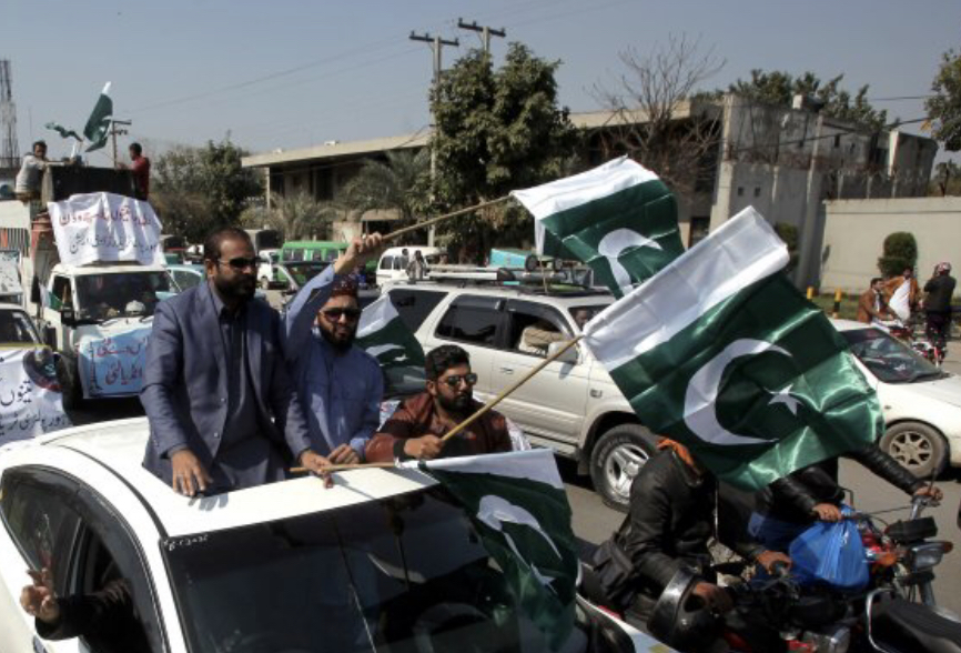 پاكىستان حالقى نارازىلىققا شىقتى