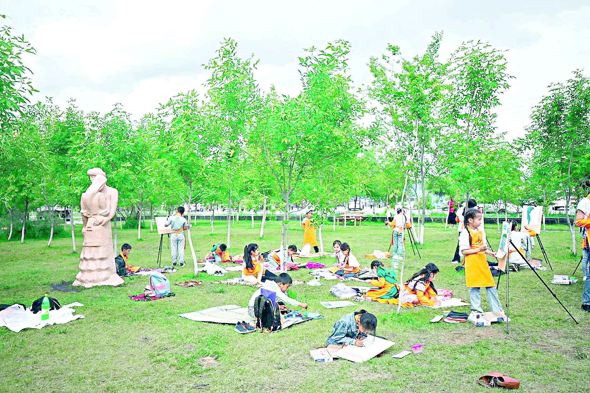 سازگەر كوشەسىندەگى ساياباق