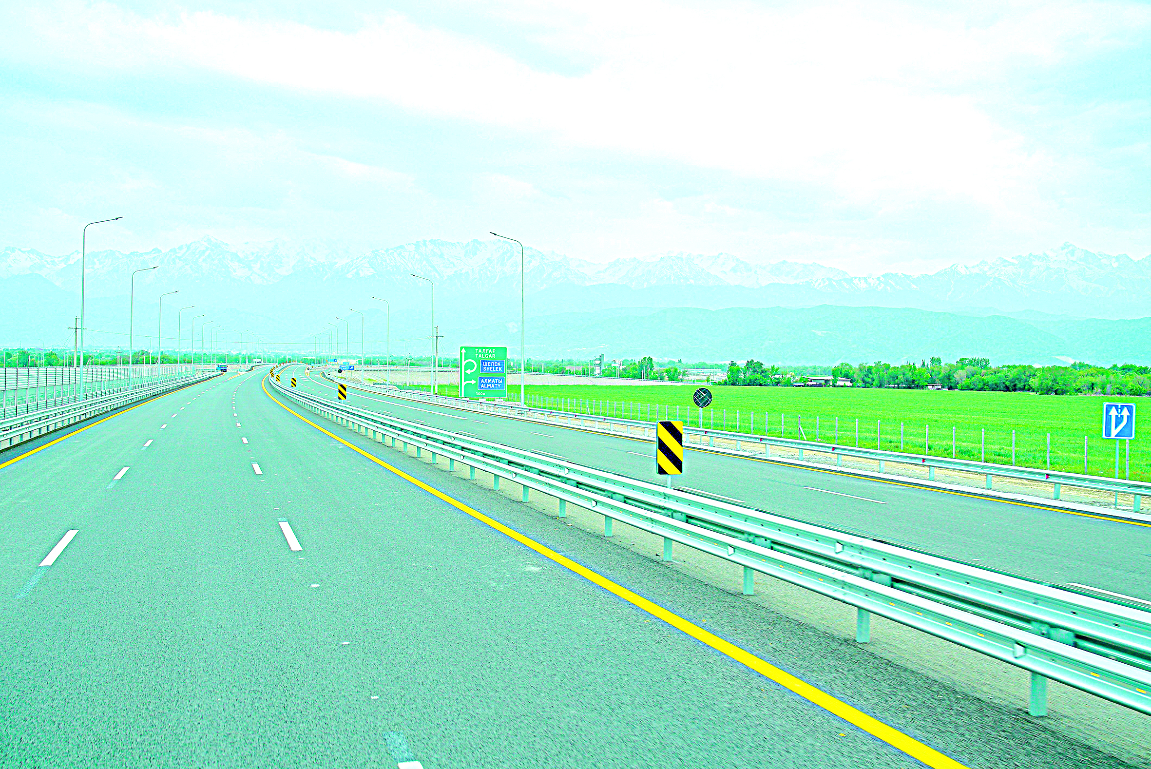 ۇلكەن الماتى اۆتوجولى  پايدالانۋعا بەرىلەدى