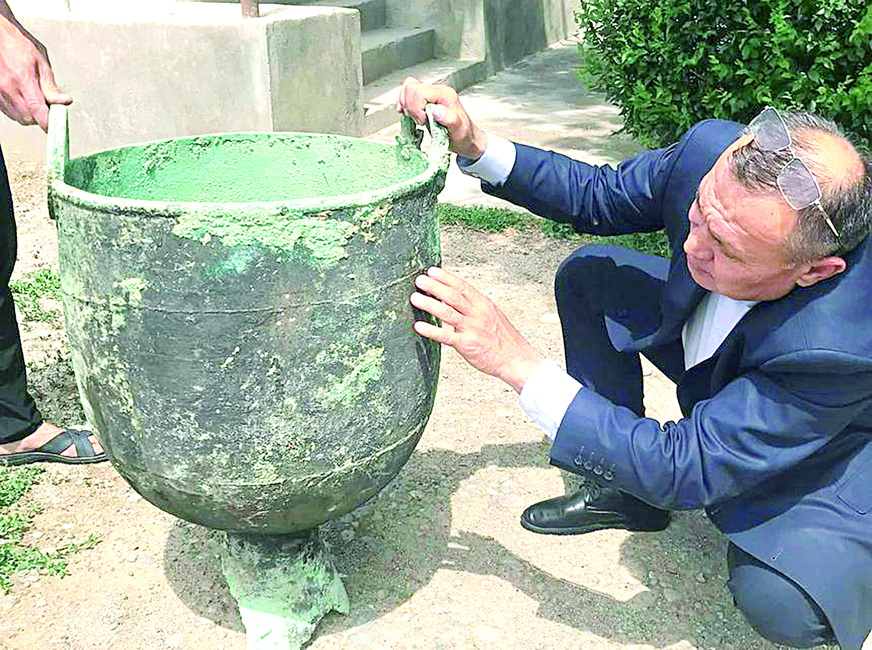 بەساعاشتان تابىلعان كونە قازان