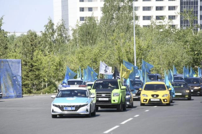 استانادا رامىزدەر كۇنىنە وراي اۆتوشەرۋ ءوتتى