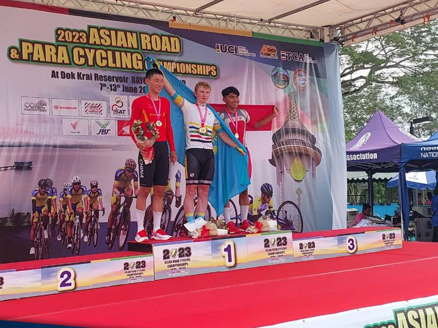 قازاقستاندىق ۆەلوشاباندوز ازيا چەمپيوناتىندا جەڭىمپاز اتاندى