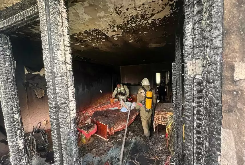 ورالدا بەس قاباتتى ۇيدەن ءورت شىقتى