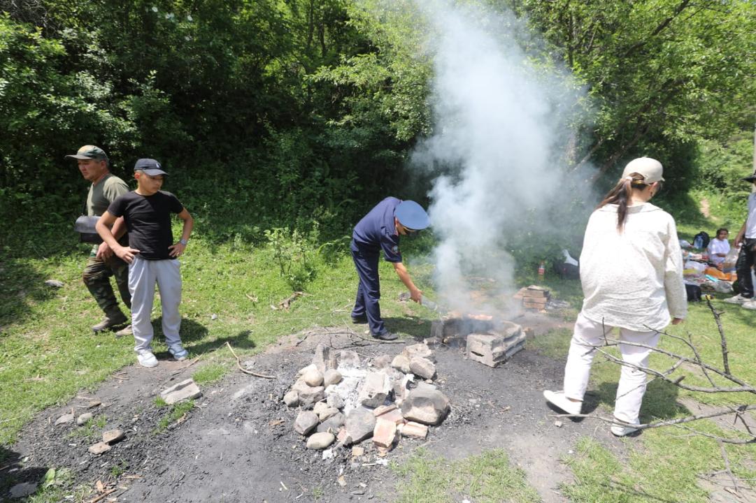 الماتى تاۋلارىندا زاڭسىز وت تۇتاتقاندارعا ايىپپۇل سالىندى