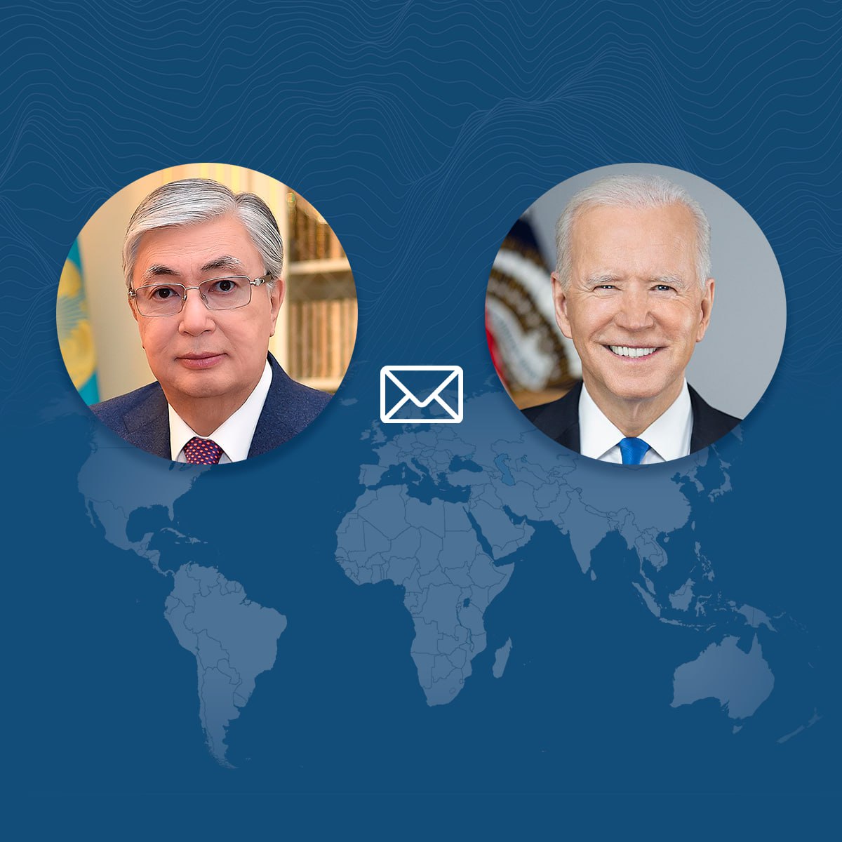 مەملەكەت باسشىسى دجوزەف بايدەنگە قۇتتىقتاۋ جەدەلحاتىن جولدادى