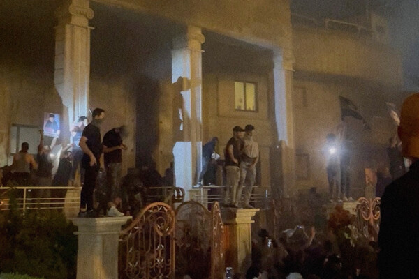 باعدادتا شۆەتسيا ەلشىلىگىنىڭ عيماراتى ورتەندى