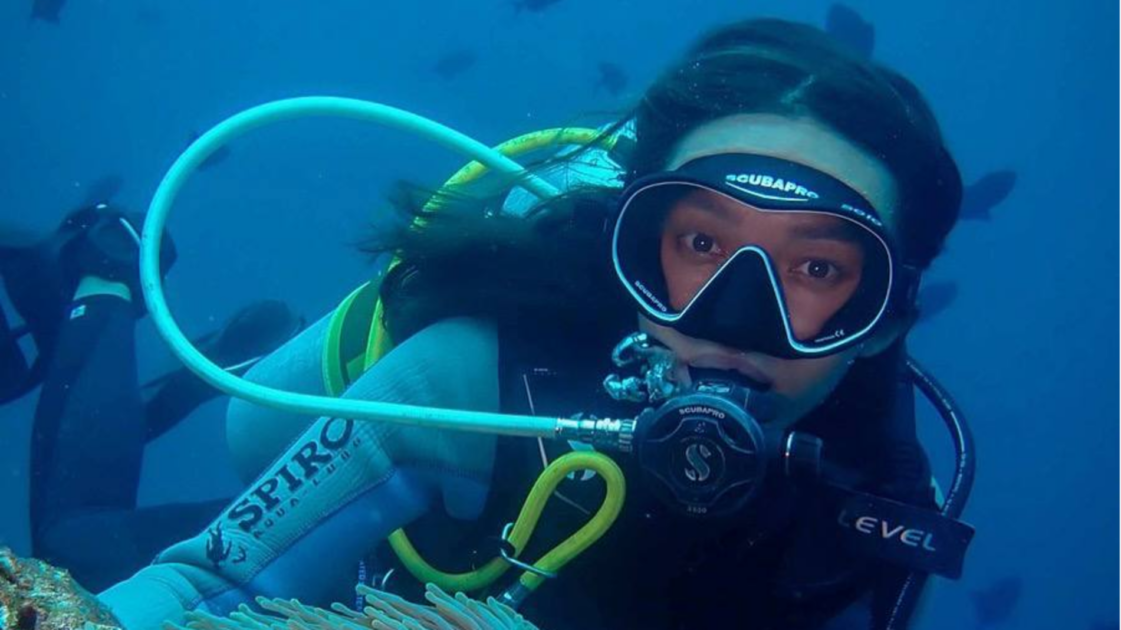 ماقانشىدا تۋىپ, مالديۆ ارالدارىندا مال تاۋىپ جۇرگەن قازاق قىزى