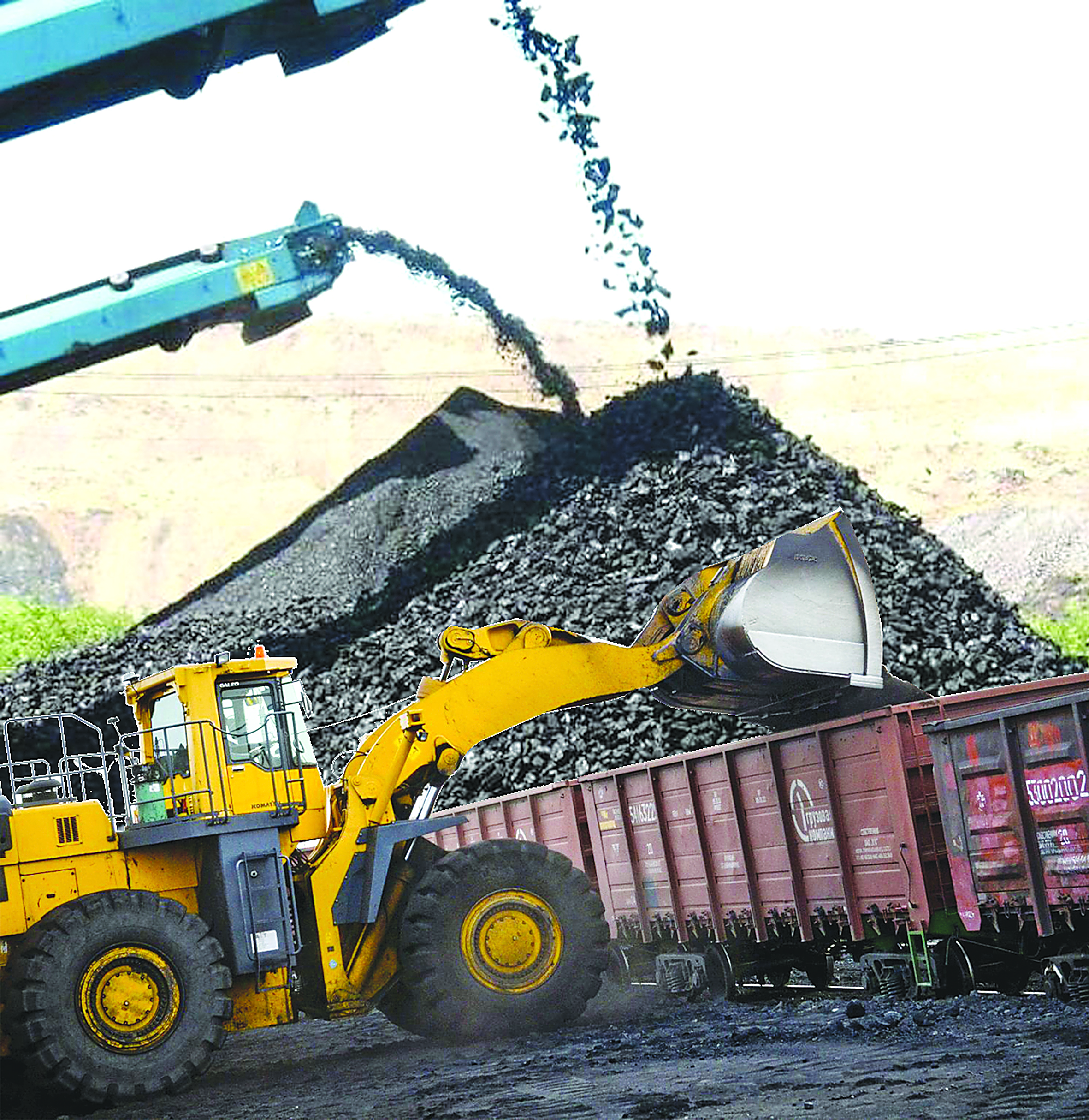 كومىر باعاسى قۇبىلىپ تۇر