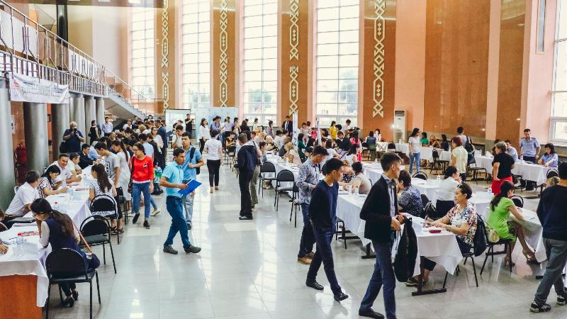 قازاقستاننىڭ بارلىق وڭىرىندە بوس جۇمىس ورنىندارى جارمەڭكەسى وتەدى