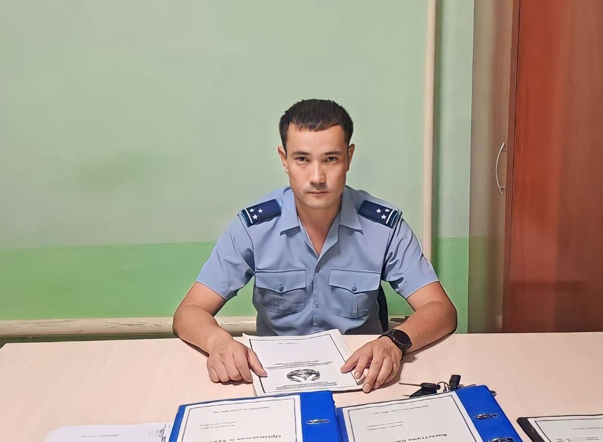 جوعالعان 1 ميلليون تەڭگەنى پوليتسيا قىزمەتكەرى تاپتى