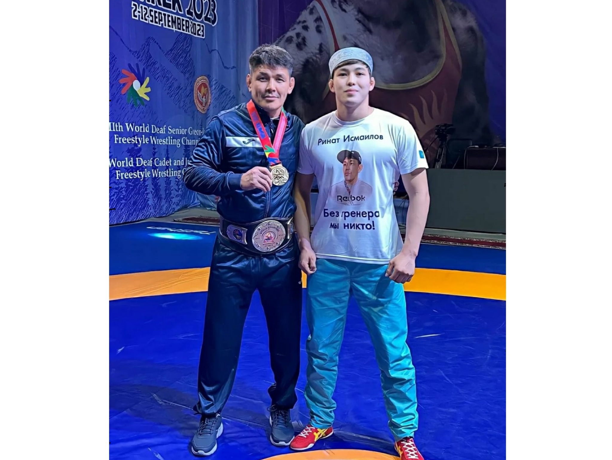 قازاق ەلىنىڭ بالۋاندارى - الەم چەمپيونى!