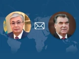 مەملەكەت باسشىسى تاجىكستان پرەزيدەنتىنە قۇتتىقتاۋ جەدەلحاتىن جولدادى