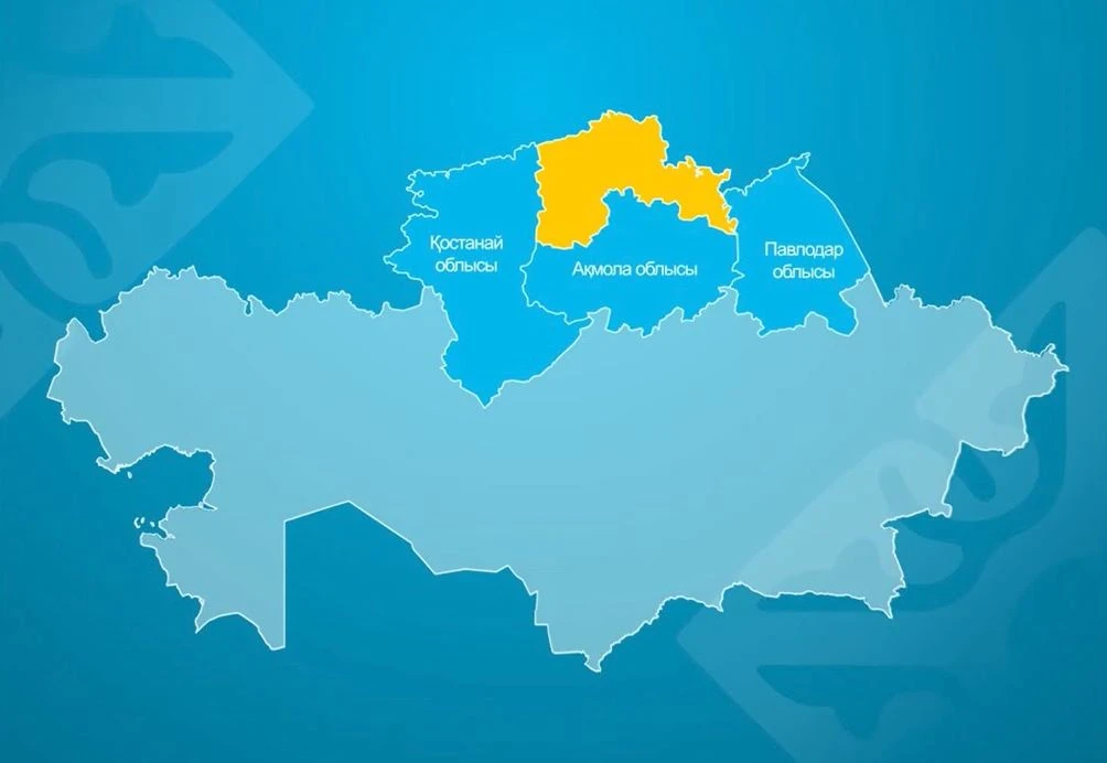 وركەندەۋى باياۋلاعان ءوڭىر