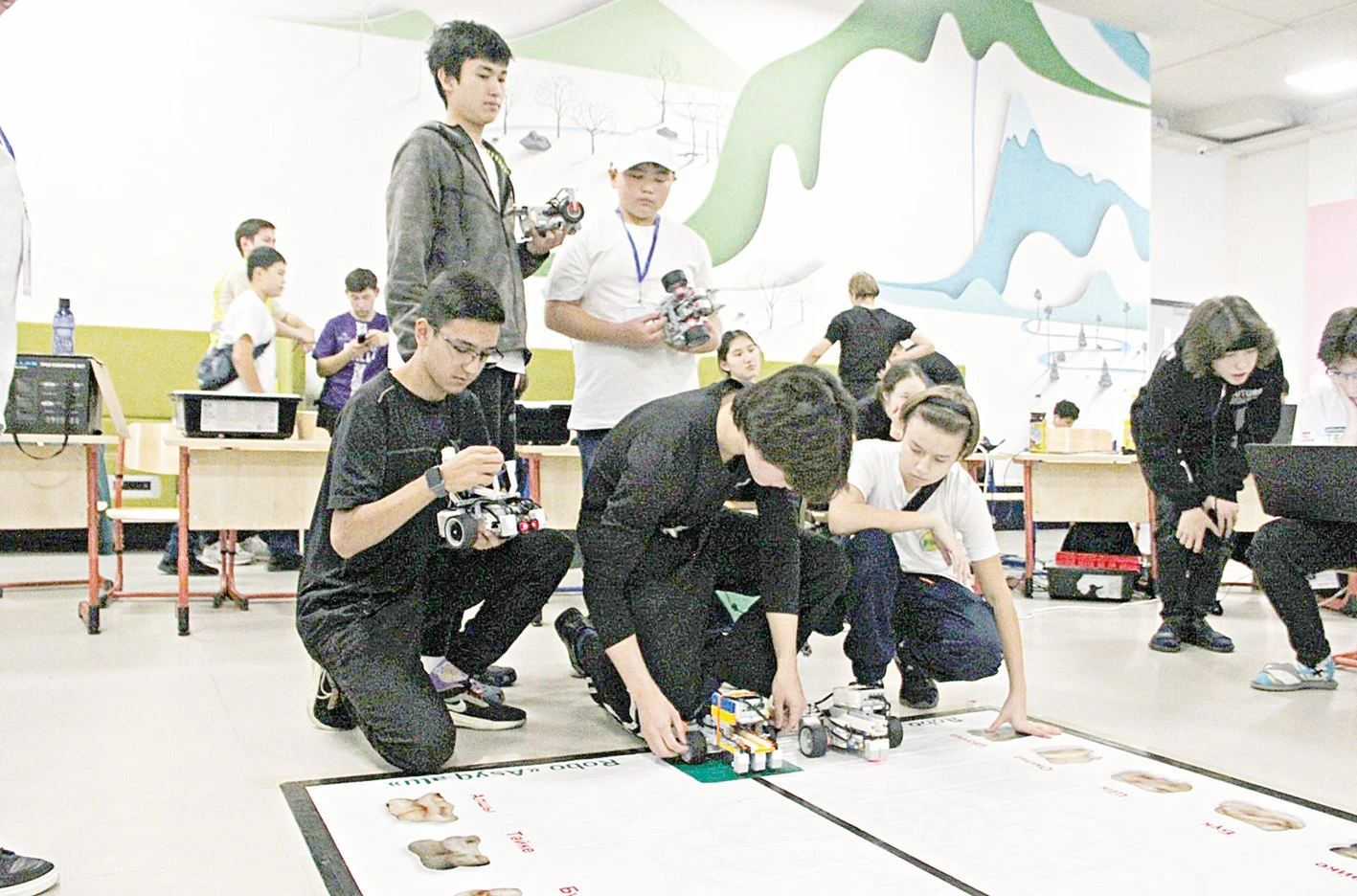 روبوتتار اسىق اتىپ, ارقان تارتتى