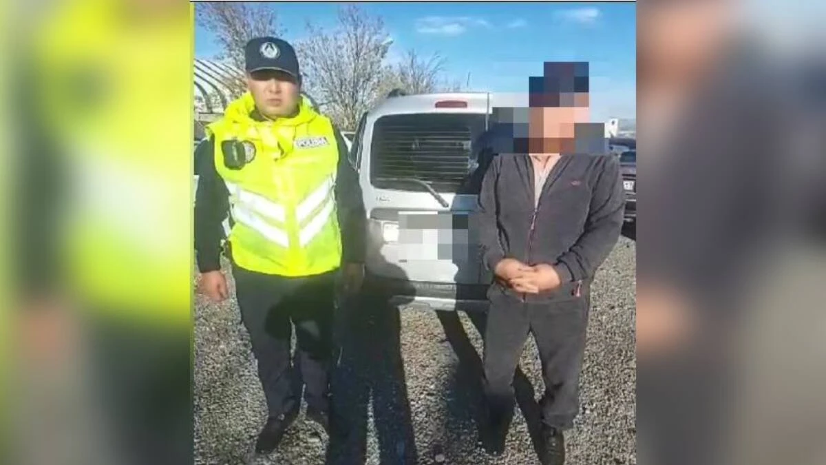 ايىپپۇل مولشەرى 6 ميلليون تەڭگەدەن اسىپ كەتكەن جۇرگىزۋشىنى تاسجولدا توقتاتتى