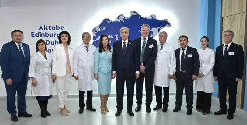 پرەزيدەنت Heriot-Watt ۋنيۆەرسيتەتىنىڭ اقتوبە قالاسىنداعى فيليالىنا باردى