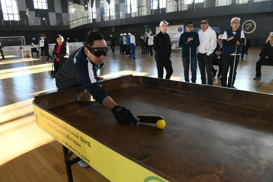 تاۋەلسىزدىك كۇنىنە وراي ۇستەل تەننيسىنەن مۇمكىندىگى شەكتەۋلى جاندار اراسىندا تۋرنير ءوتتى