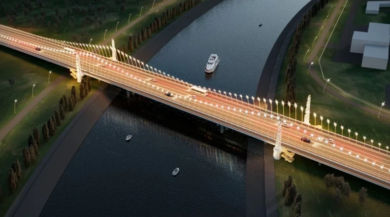 استانادا 5 ءىرى كوپىر سالىنادى. قالانىڭ باس جوسپارى بەكىتىلدى