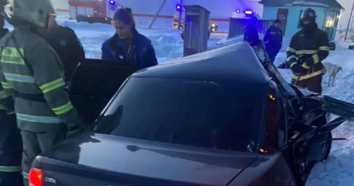 تەپلوۆوز بەن اۆتوكولىك سوقتىعىستى. ەكى ادام جان تاپسىردى