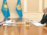 مەملەكەت باسشىسى «قازاقتەلەكوم» اكتسيونەرلىك قوعامىنىڭ باسقارما توراعاسى قۋانىشبەك ەسەكەەۆتى قابىلدادى