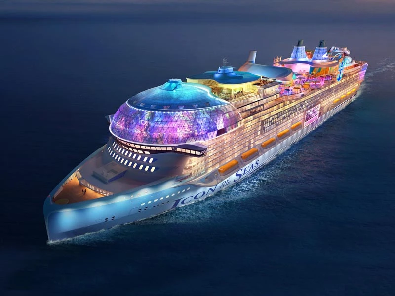 الەمدەگى ەڭ الىپ كرۋيزدىك كەمە جولعا شىقتى