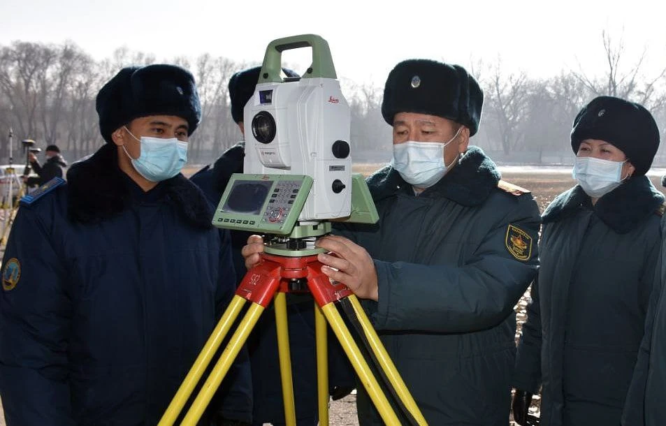 اسكەردەگى توپوگەودەزيالىق قىزمەت