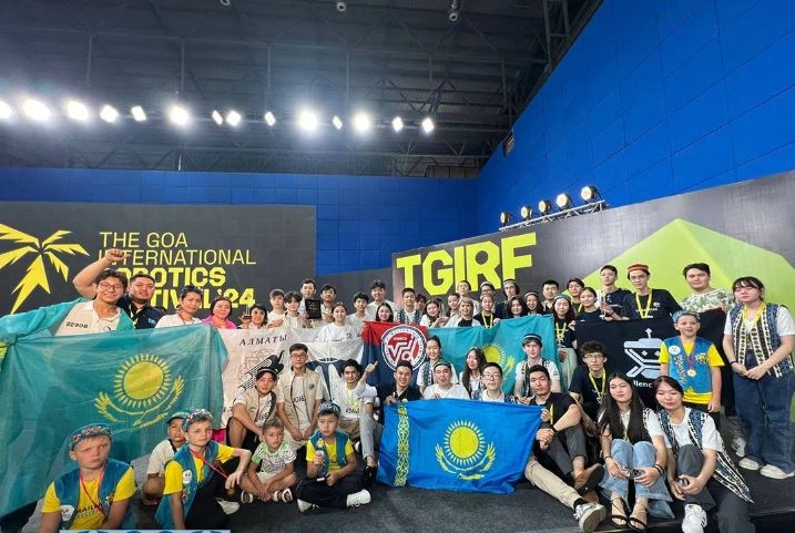 روبوتوتەحنيكا چەمپيوناتى: قازاقستان قۇراماسى ءۇندىستاندا 6 ماراپاتقا يە بولدى